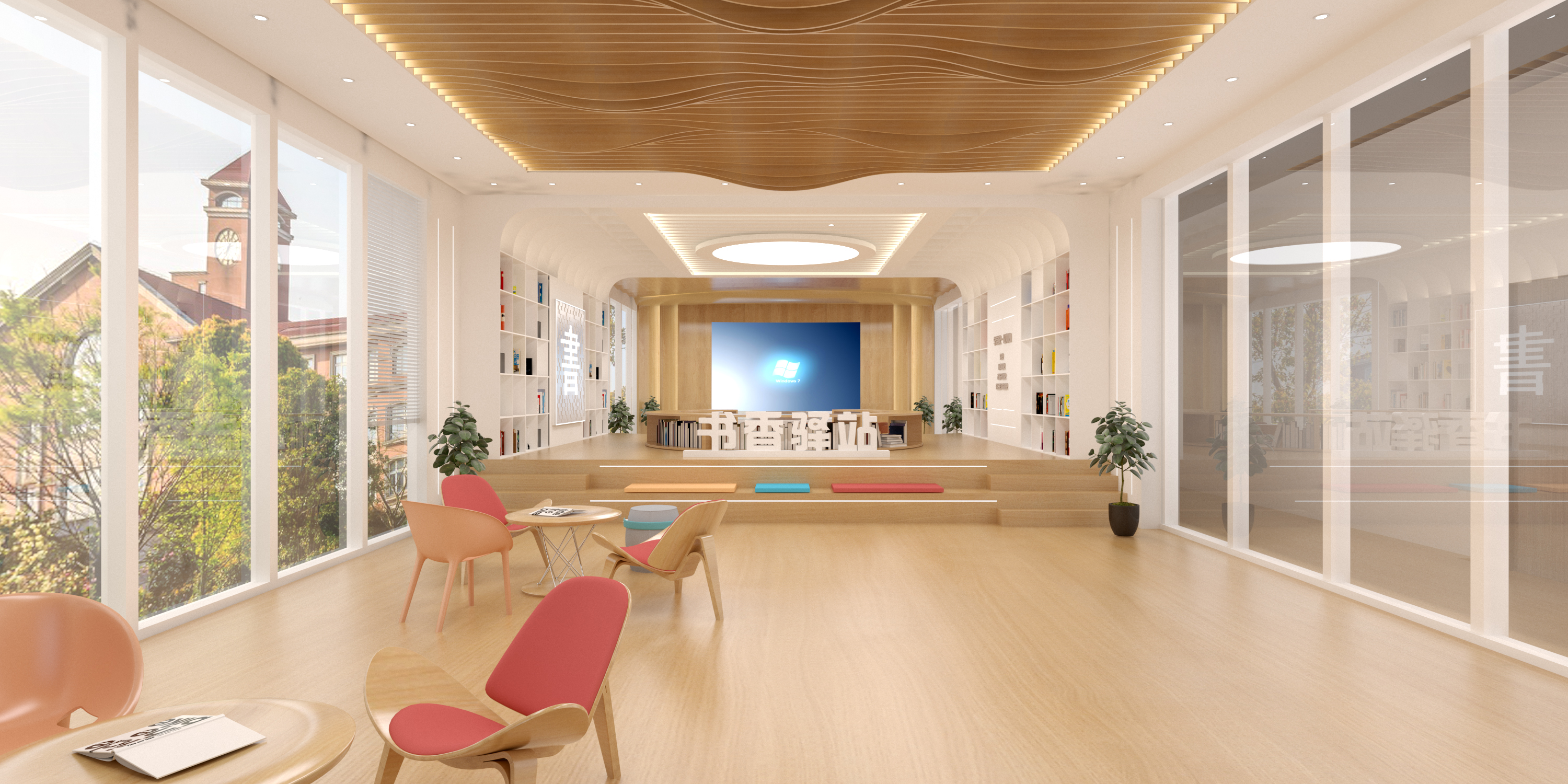 石嘴山书香驿站文化空间